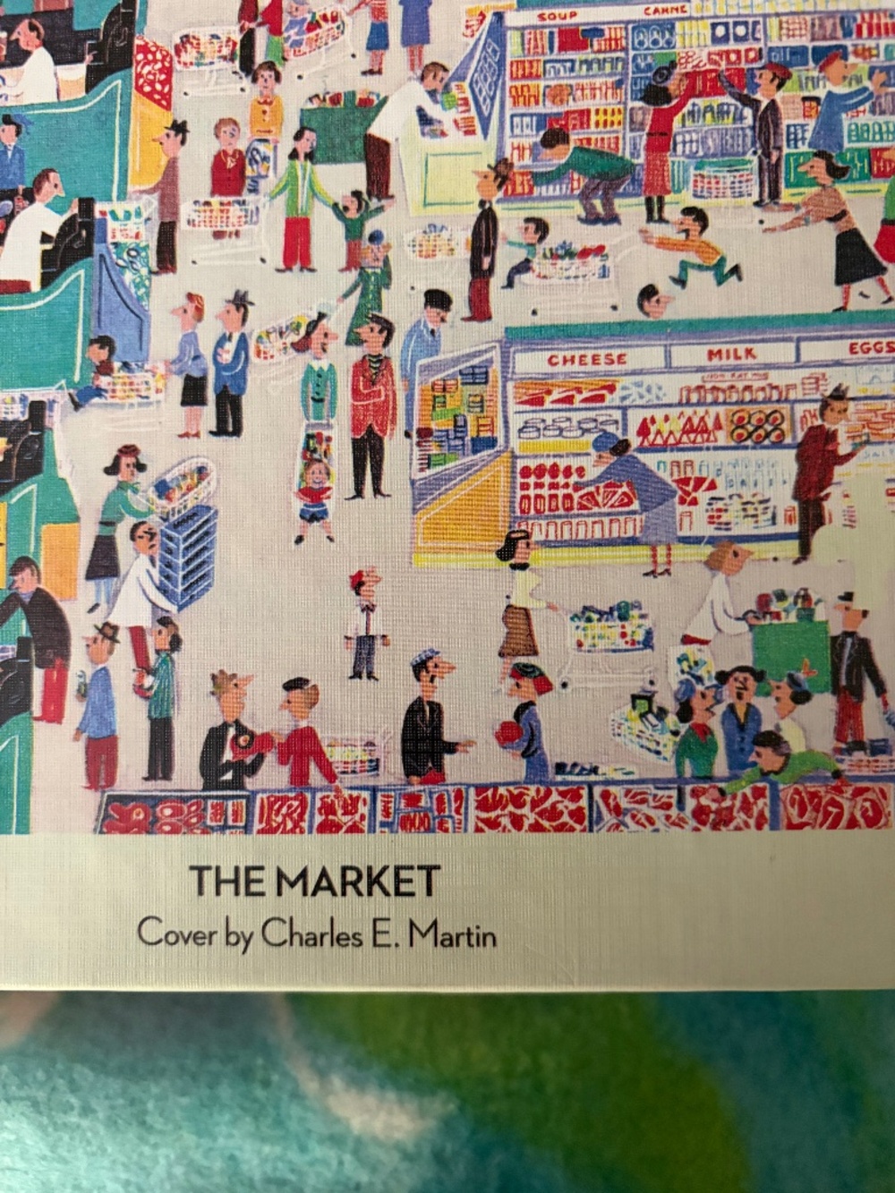 New Yorker 1000 piece puzzle "The Market" - Picture 2 of 8